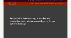 Desktop Screenshot of clivedenconservation.com
