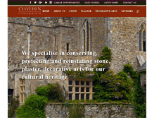 Tablet Screenshot of clivedenconservation.com